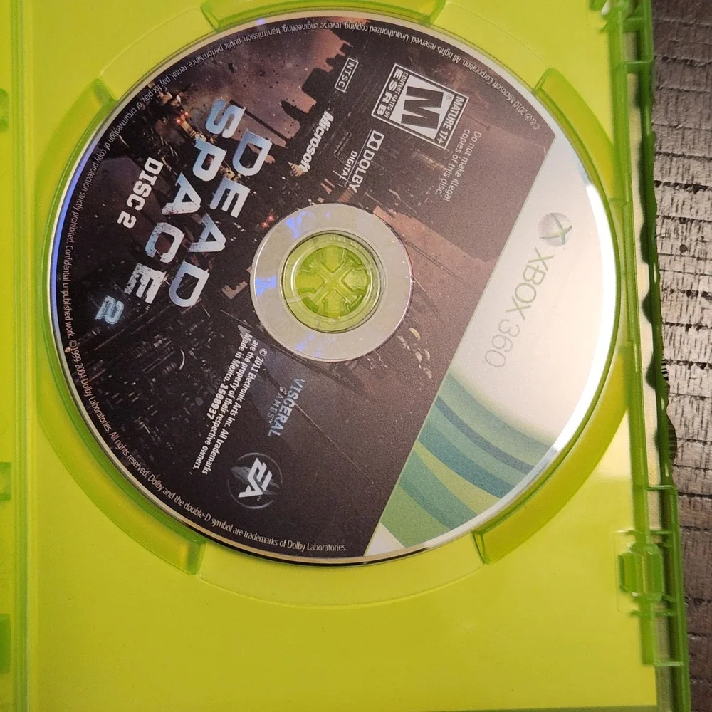 Dead Space 2‎ Xbox 360 Game Visceral Games EA Complete Horror Sci-Fi